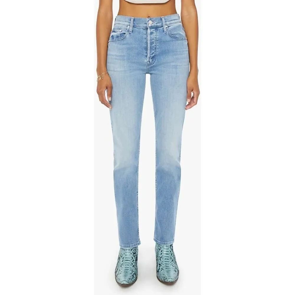 Brand New Mother the tomcat skimp jeans in all over the map 28"